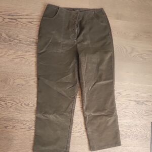 House Of Harlow 1960 Corduroy Olive Green Pants, Size 12